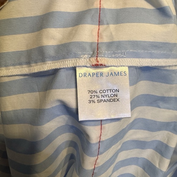 Draper James Blue Striped Midi Dress Katherine Nautical Theme - Picture 5 of 9